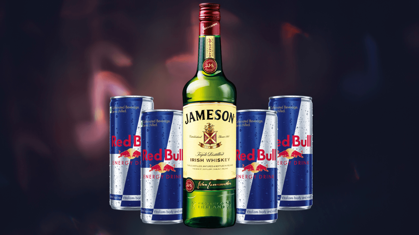 ПРОМО Jameson 0.7 + 4 бр Редбул